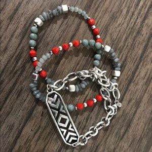 Premier Designs Fast Forward Bracelet Set